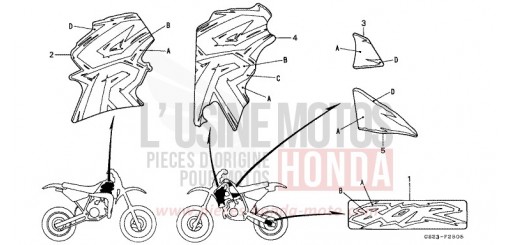 MARK (CR80RS) CR80RS de 1995
